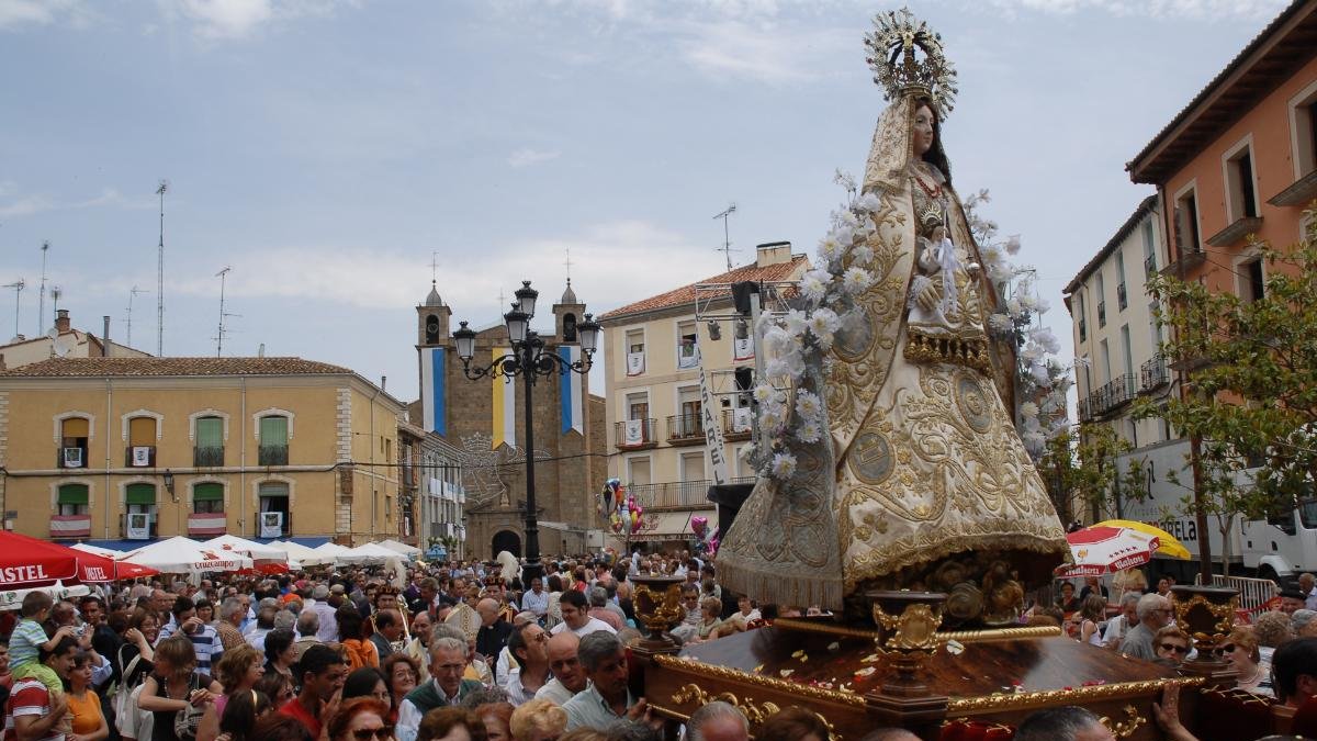 Imagen de archivo de las fiestas de Los Milagros en Ágreda.