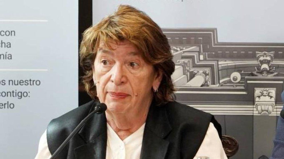 La subgobernadora del Banco de España, Soledad Núñez, presenta el Informe de Inclusión Financiera en España en la sede de la sucursal de Valladolid.