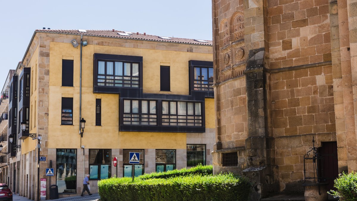 Local donde se instalará la Oficina contra la Despoblación en Soria.