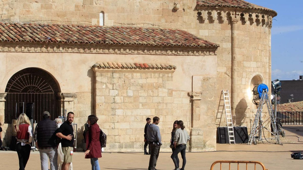 Rodaje en la provincia de Soria.