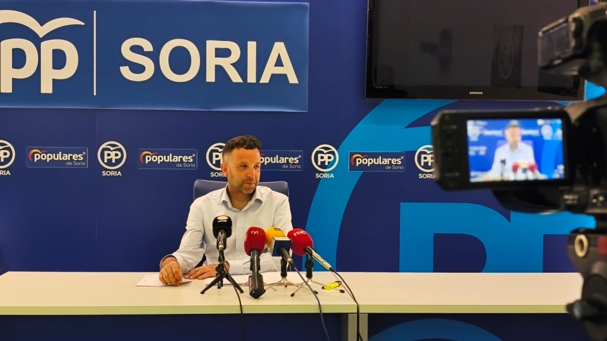 Javier Jiménez Vivar, senador del PP de Soria.