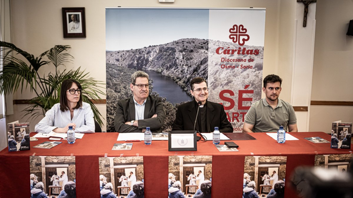 Presentación de la memoria de Cáritas Soria 2025.
