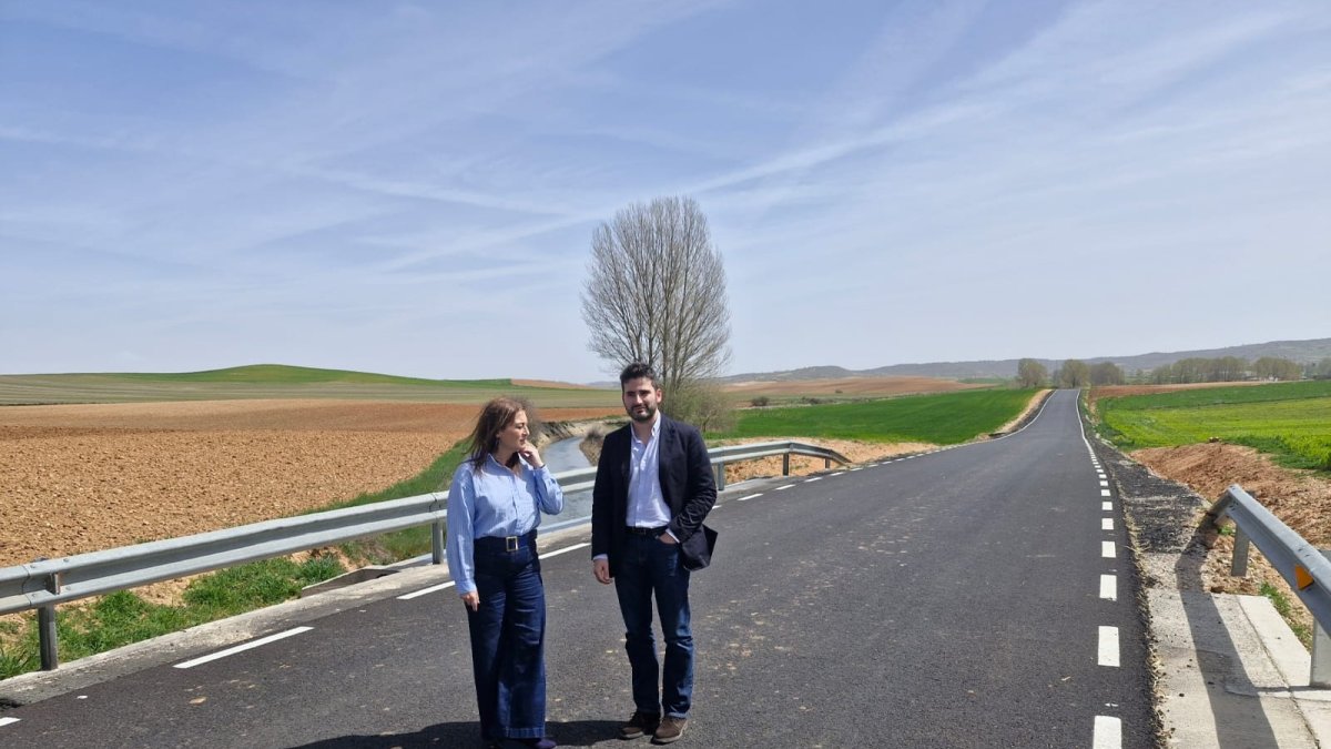 Visita a la carretera que une Perdices con La Milana.