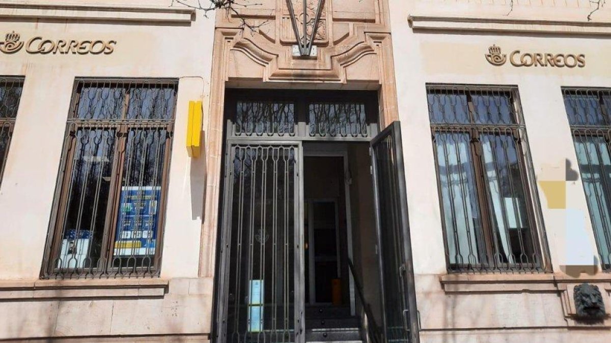 Oficina de Correos de Soria capital.