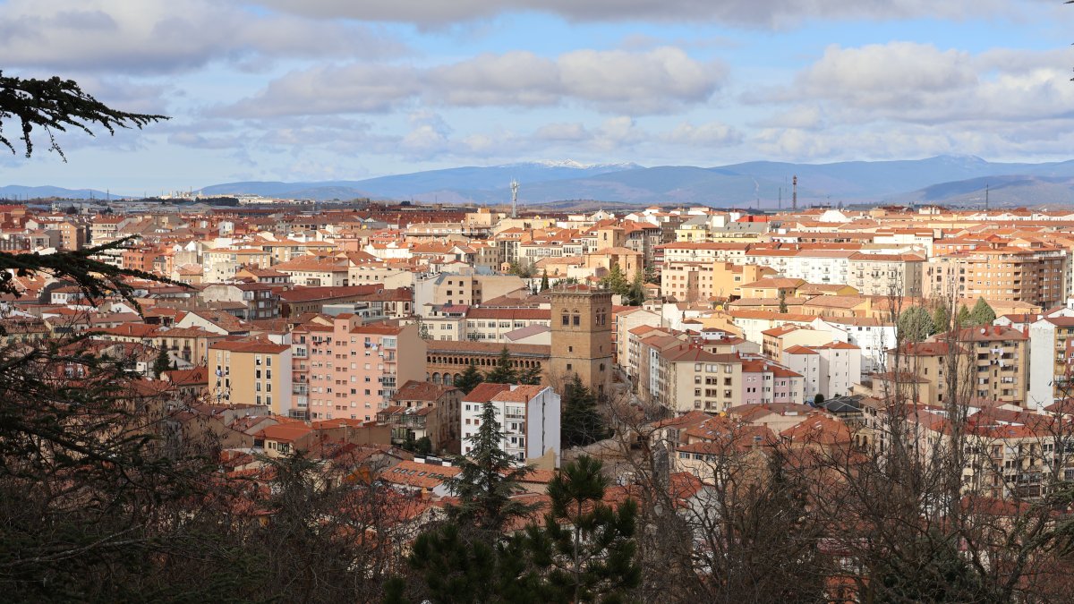 Vista de la capital.