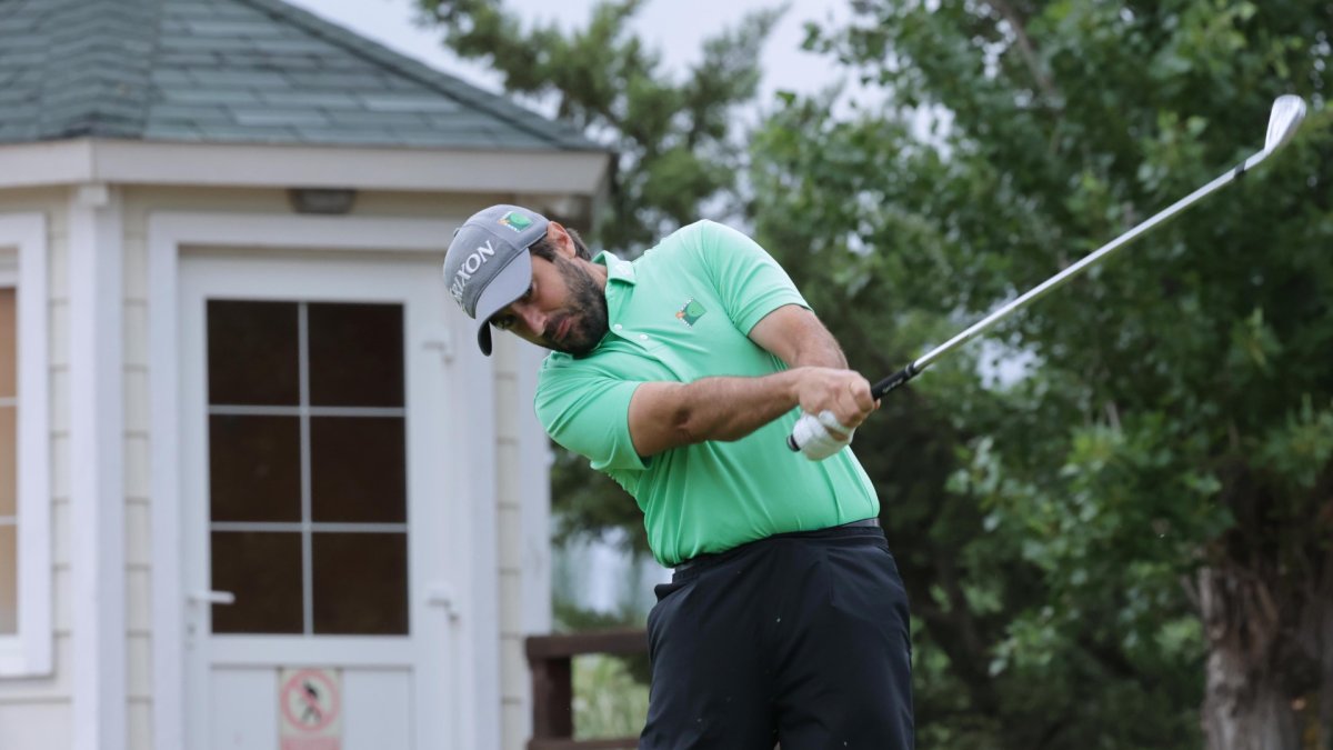El golfista soriano Daniel Berná.