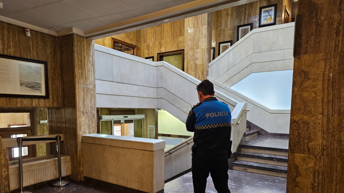 Dependencias del Ayuntamiento de Soria.