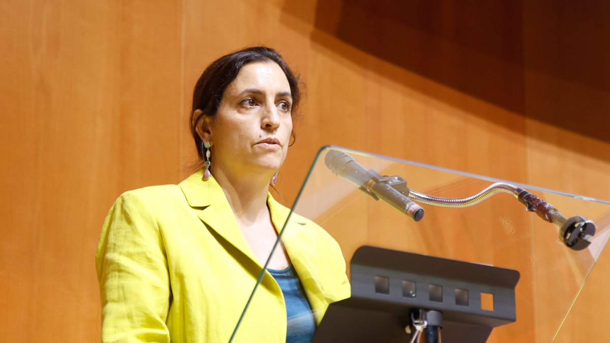 La nueva vicerrectora del Campus de Soria, Inés Ortega.