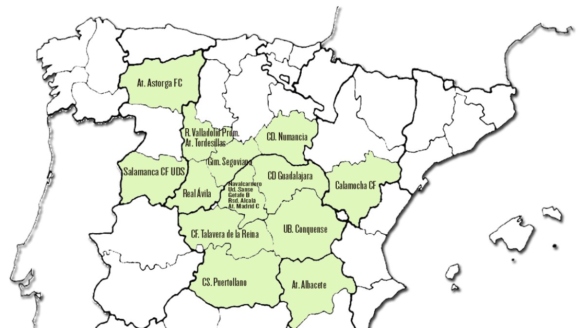 Así queda el Grupo 5 en el que competirá el Numancia en la temporada 26-27.