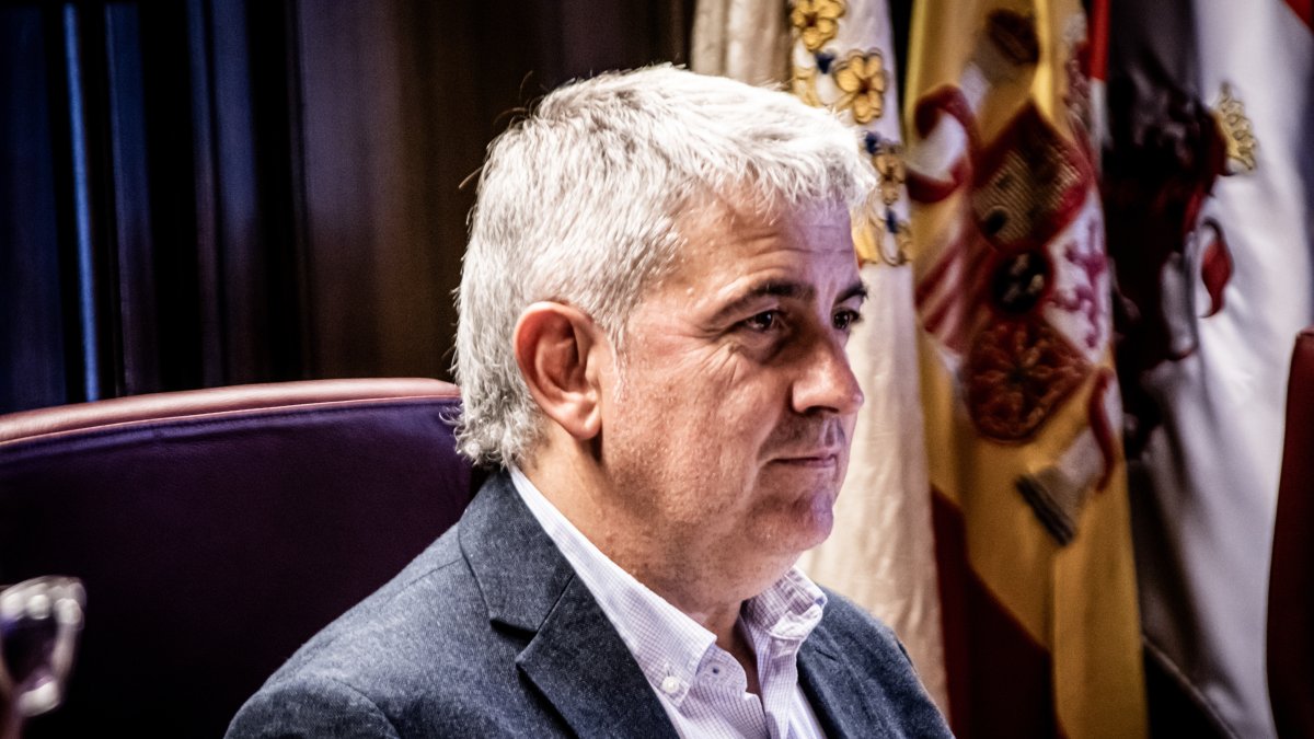 El alcalde de Soria, Javier Antón.