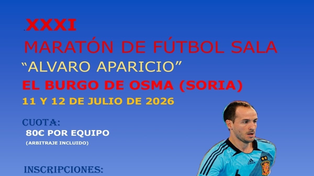 Cartel anunciador del torneo burgense.