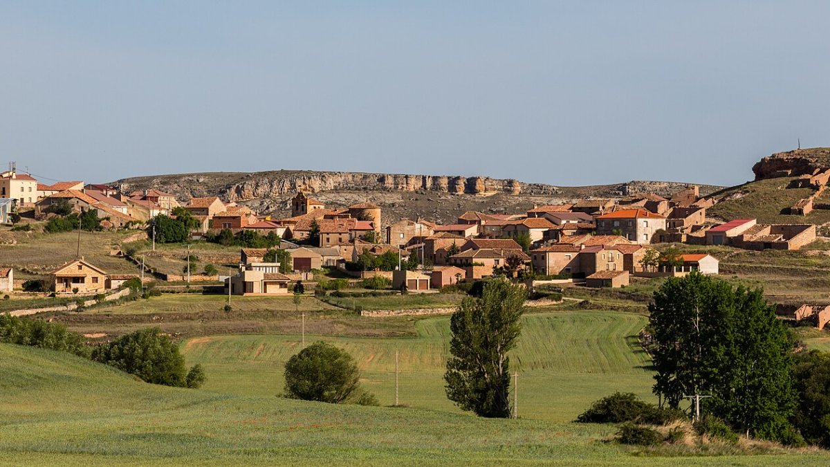 Panorámica de La Riba de Escalote
