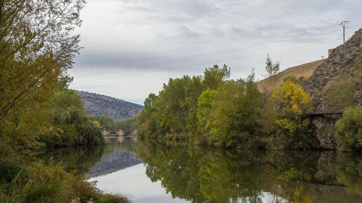 Río Duero a su paso por Soria