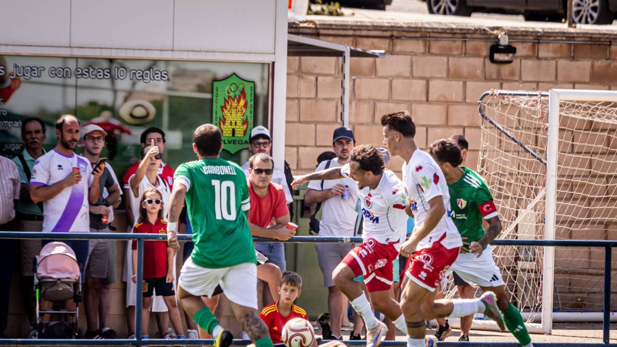 El equipo rojillo empató ante el Barbastro en Ólvega