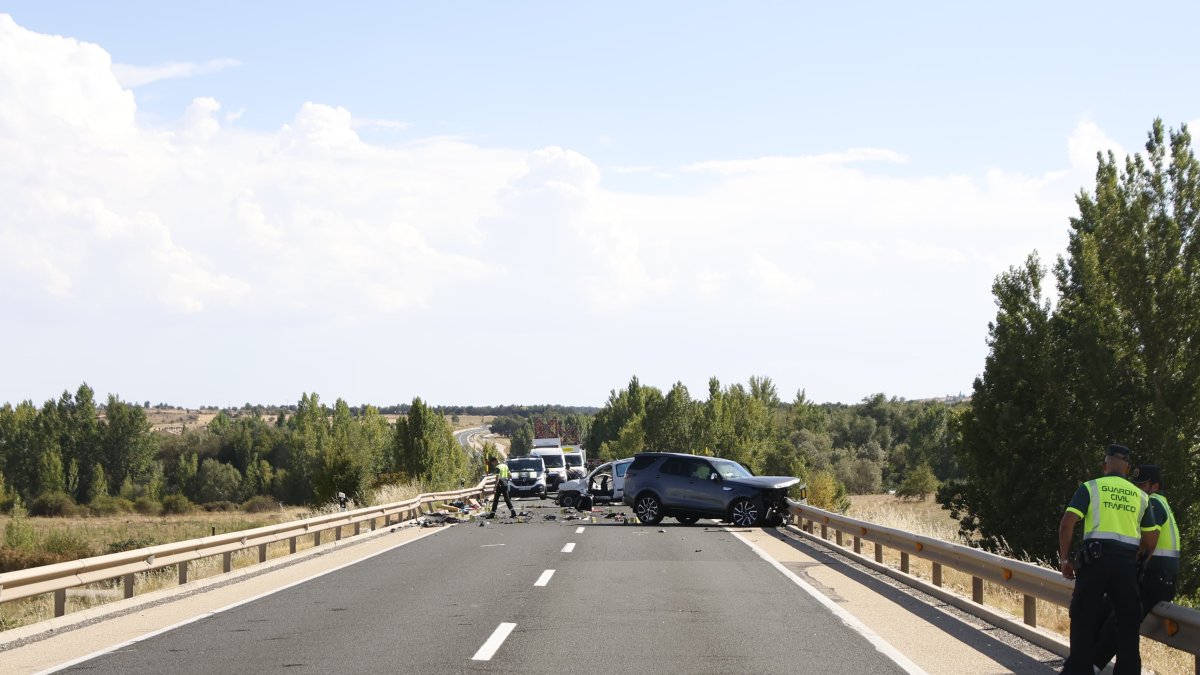 Accidente mortal ocurrido en Garray.