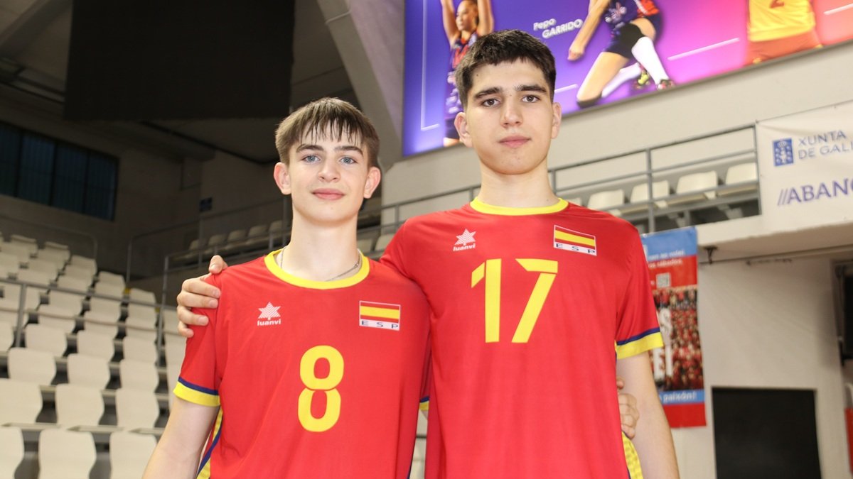 David Maján y Víctor Chamarro defenderán los colores nacionales.