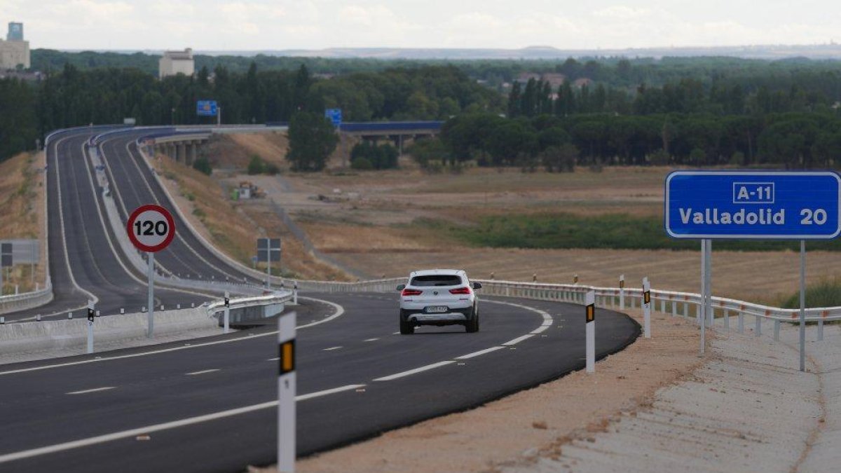 Apertura de la A-11 entre Tudela y Valbuena de Duero.