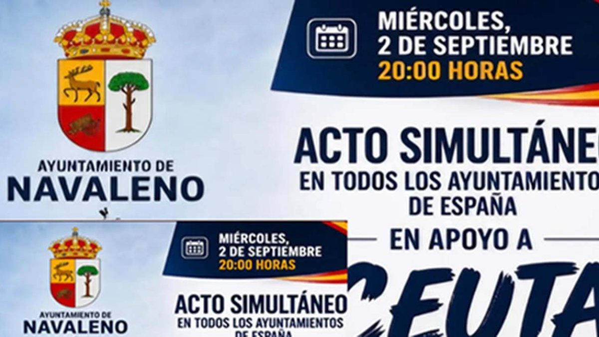 Cartel de la convocatoria de Navaleno.