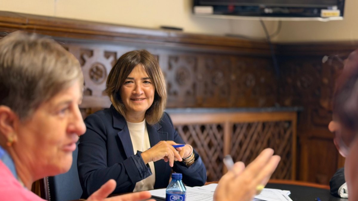 Laura Prieto, presidenta de la Comisión de Servicios Sociales.