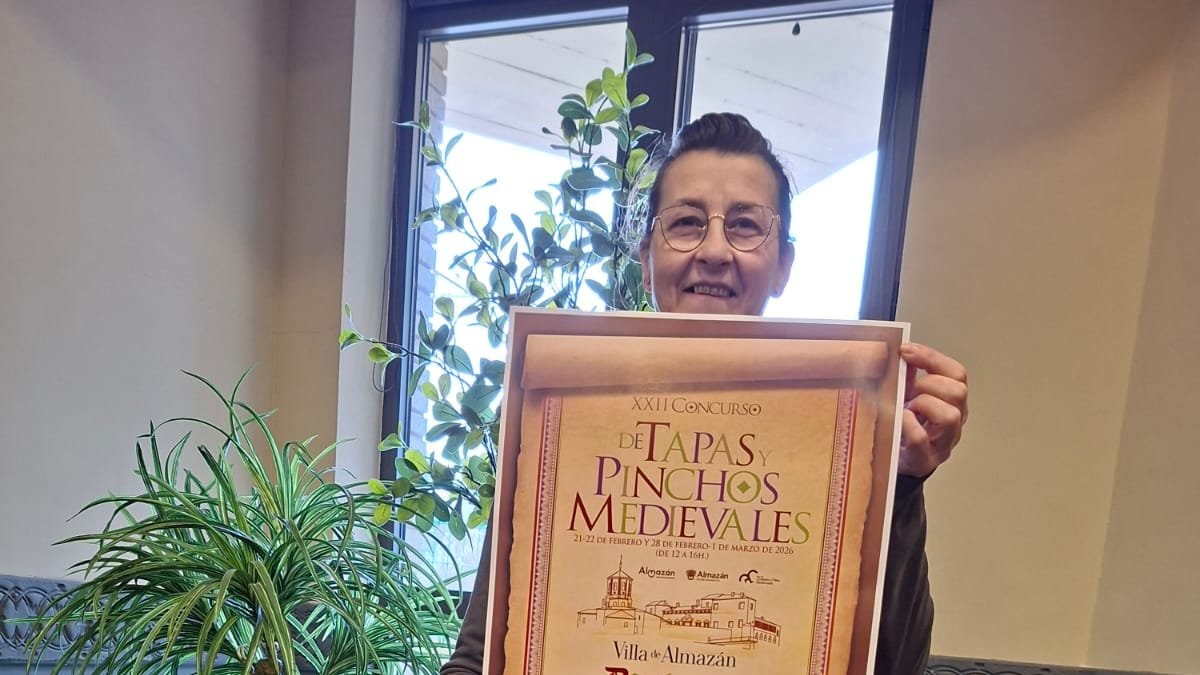 María Rello, cocinera de Almazán.