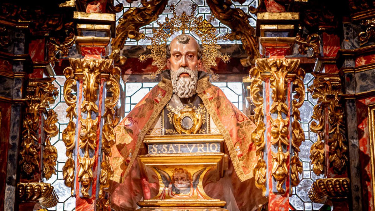 Busto de San Saturio
