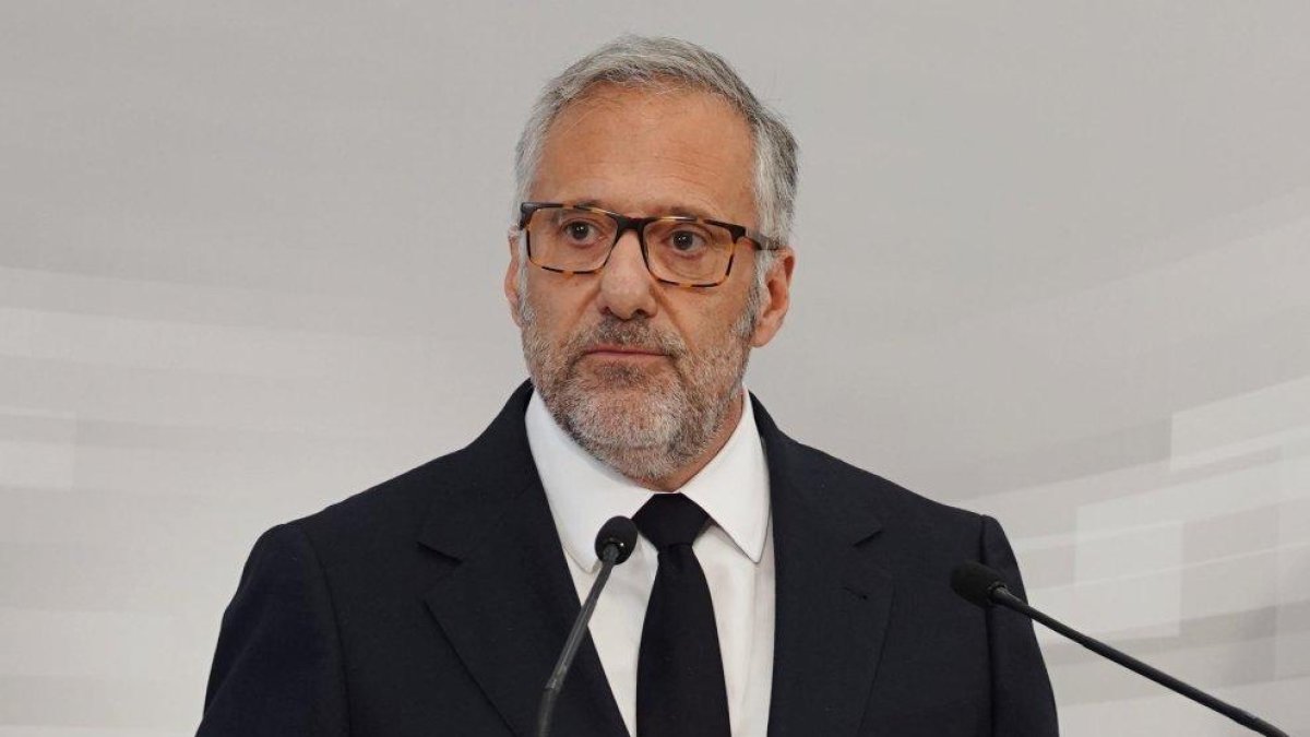 El vicepresidente primero y consejero de Desregulación, Familia y Ayudas Sociales, Carlos Pollán.