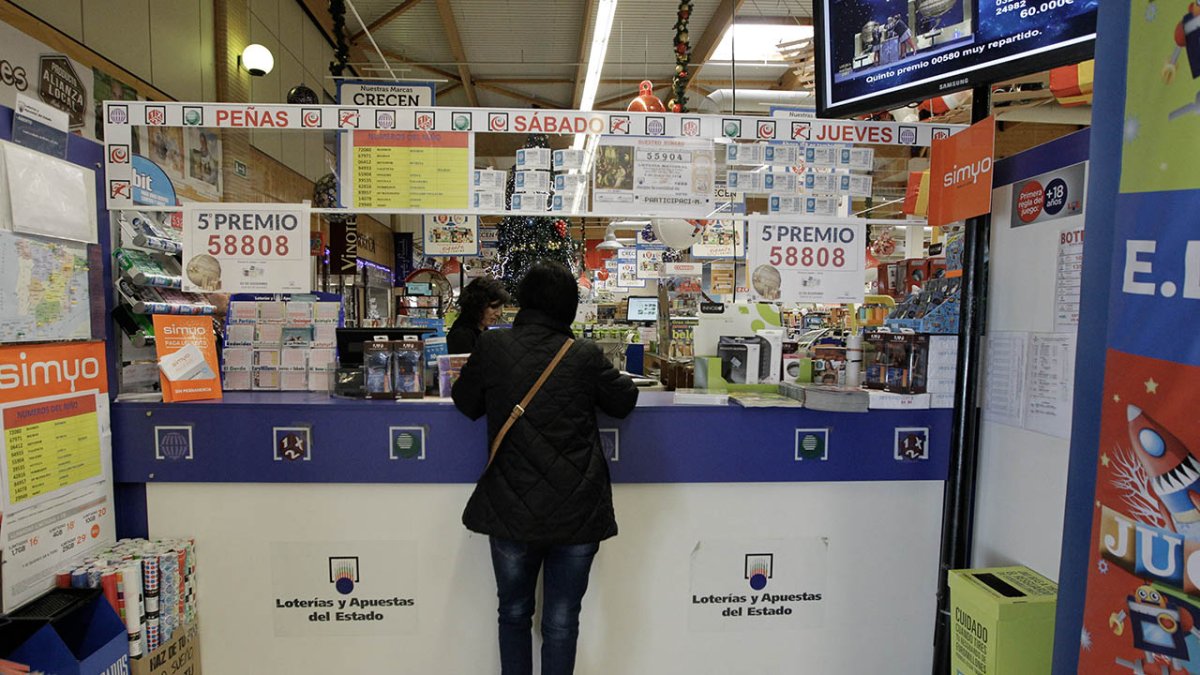 Administración de Lotería en Leclerc.