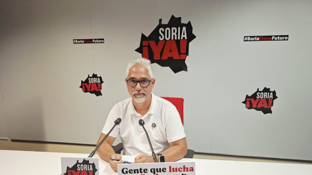 Carlos Vallejo, portavoz de Soria Ya.