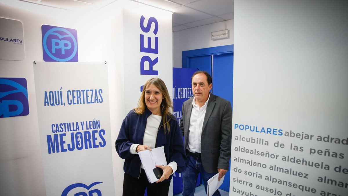 Rocío Lucas y Benito Serrano.
