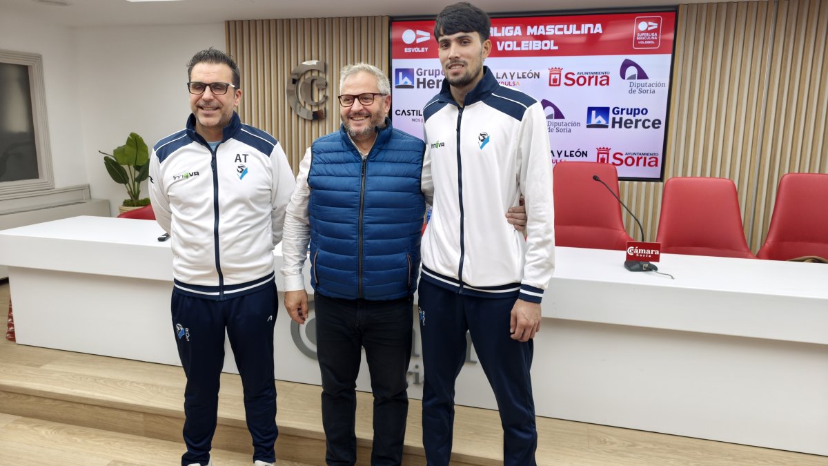 Alberto Toribio, Alfredo Cabrerizo y Yahya.