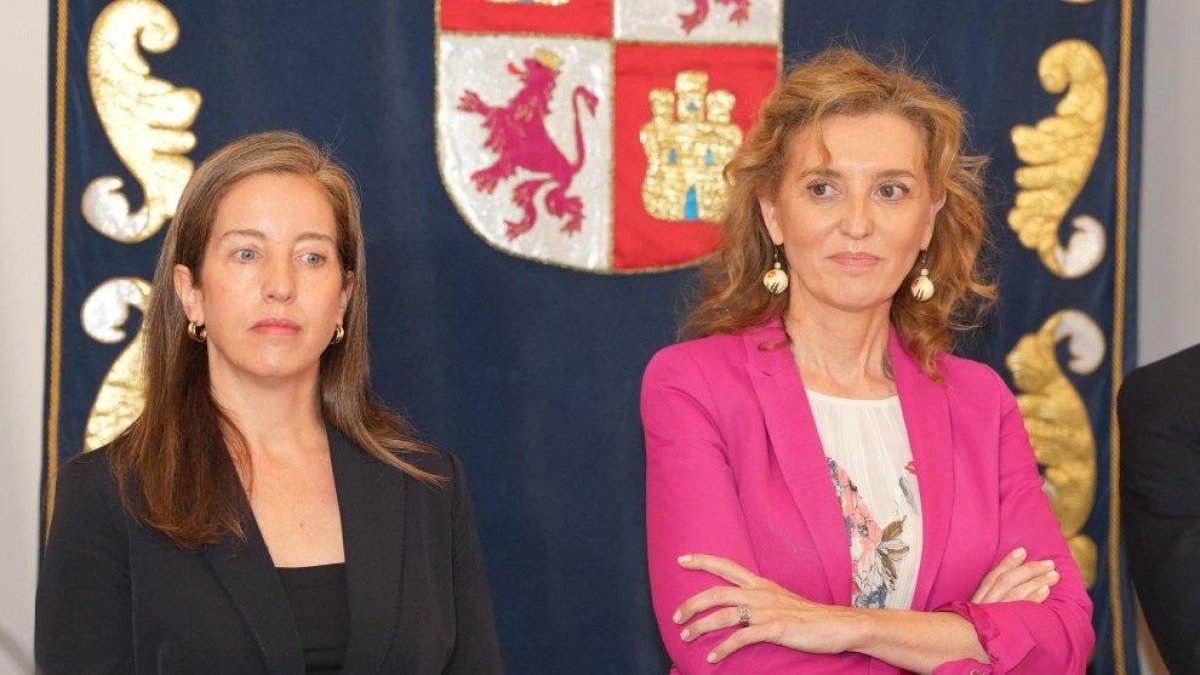 María del Valle Ares y María Pardo, en una imagen de archivo.