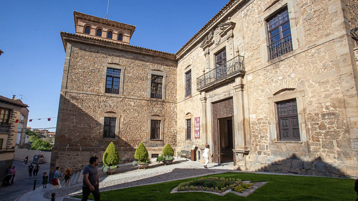 Palacio de los Castejones de Ágreda, uno de los que contará con iluminación ornamental.
