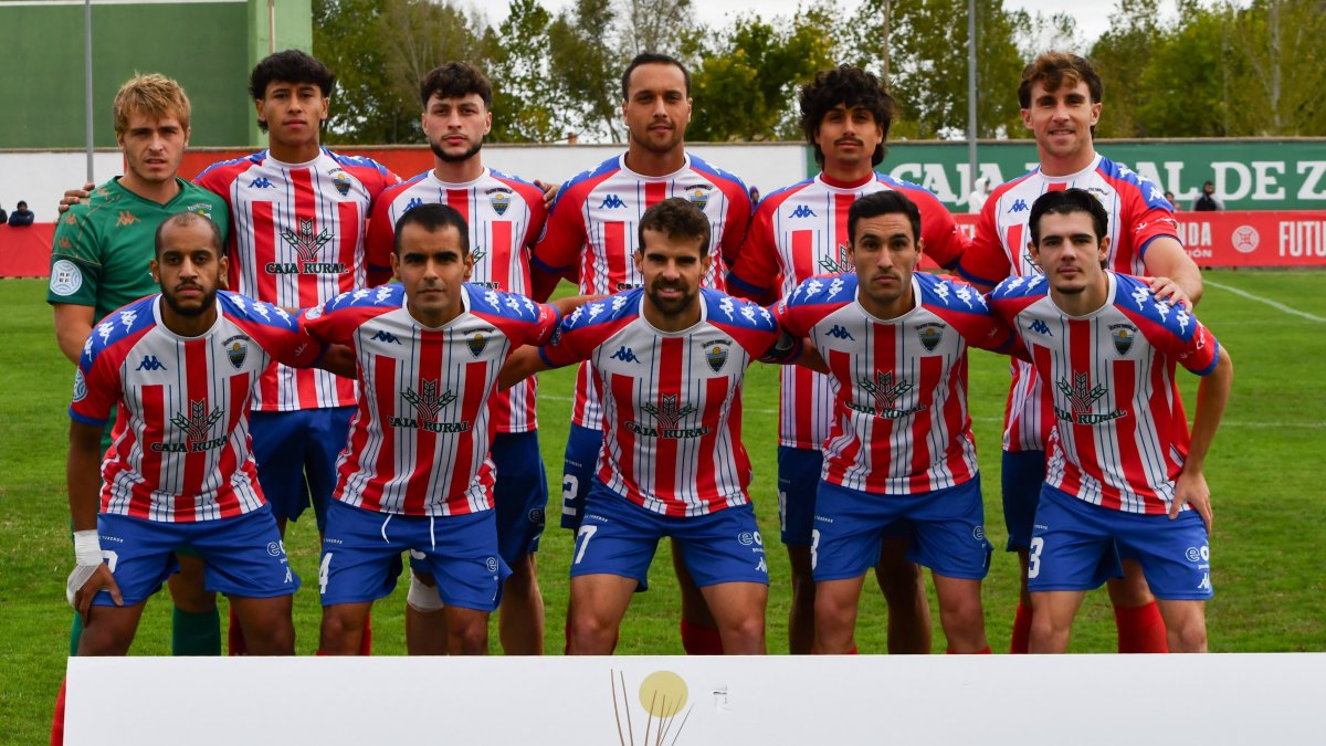 Once del Atlético Tordesillas en una temporada que está siendo histórica para el club vallisoletano.