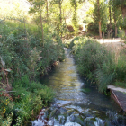 El río Queiles nace en la localidad soriana de Vozmediano.