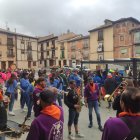 Concentración de charangas de El Burgo de Osma en su quinta edición, primera tras la pandemia.