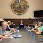 Celebración de la comisión de Reto Demográfico en la Diputación.
