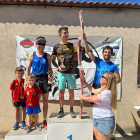 El ganador de la prueba se lleva como premio su altura en torreznos.