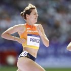 Marta Pérez durante la ronda previa del 1.500.