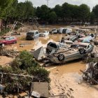 Imagen de una zona de Paiporta tras la DANA.