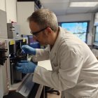 Daniel Martín Jiménez, en el Instituto de Ciencias Materiales de Barcelona .