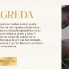 Captura del espacio para votar a Ágreda en la página de Ferrero. También puedes hacerlo en esta información.