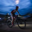 Imagen de la prueba nocturna celebrada el viernes.
