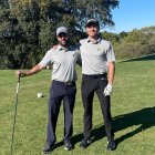 Daniel Berná y Raúl Pascual en la competición celebrada en Madrid.