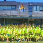 El campus del Calasanz en la ciudad deportiva de Zubieta.