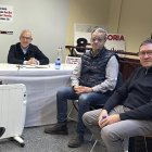 Reunión de Soria Ya con el colectivo Románico sin techo.