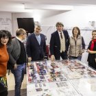 Javier Antón, en el centro, junto a Carlos Martínez en un acto del PSOE de Soria.