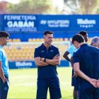Manu del Moral cumple su segunda temporada como entrenador del Getafe B.
