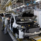 Línea de producción en la factoría de Renault en Villamuriel (Palencia). HDS