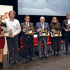 Los premios Numancia reconocen al empresario más ilustre, Emiliano Revilla, y entrega reconocimientos al Museo numantino, Marcos y Celia Chuliá, Ángel Hernández y a la Caja rural de Soria