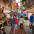 Personas por el Collado durante el reciente Mercado Medieval por las calles de Soria. MARIO TEJEDOR